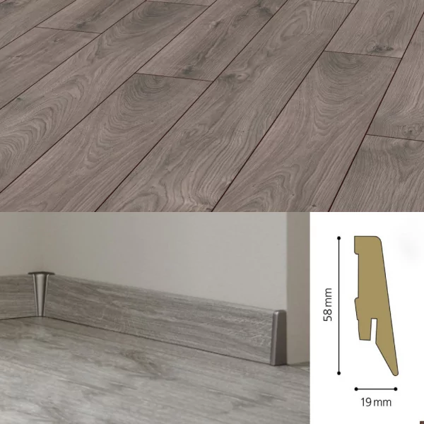 Плинтус МДФ Kronotex Ktex1 58x19 D 3592