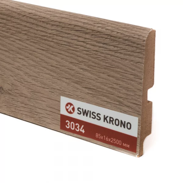 Плинтус МДФ Kronopol 85х16 3034 Ferrara Oak