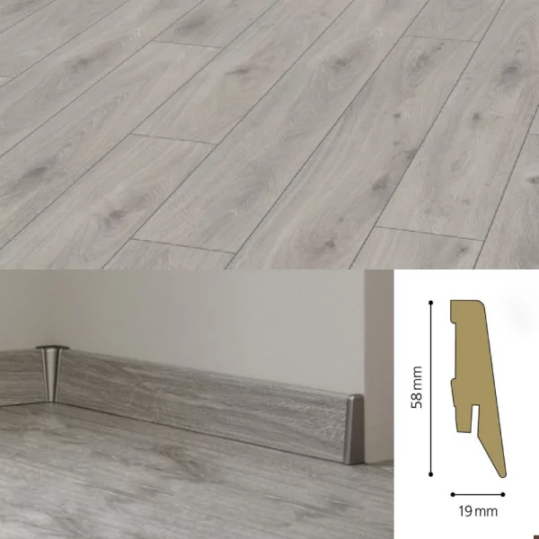 Плинтус МДФ Kronotex Ktex1 58x19 D 3239