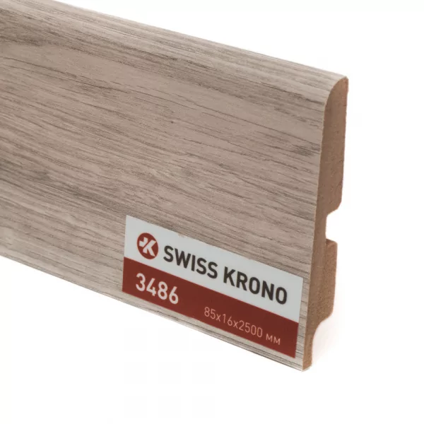 Плинтус МДФ Kronopol 85х16 3486 Latino Oak