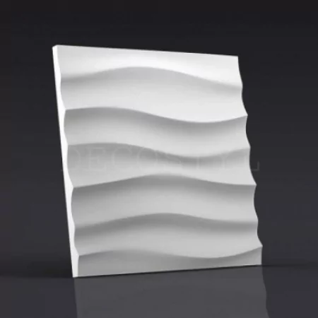 Гипсовая 3D панель DecoStyl Плавная волна