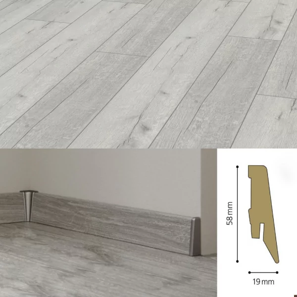 Плинтус МДФ Kronotex Ktex1 58x19 D 3181