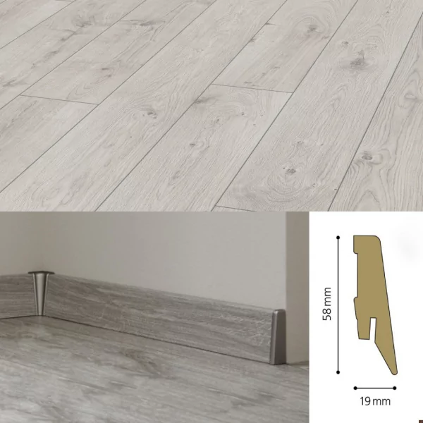 Плинтус МДФ Kronotex Ktex1 58x19 D 3179