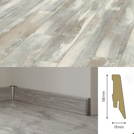 Плинтус МДФ Kronotex Ktex1 58x19 D 4754