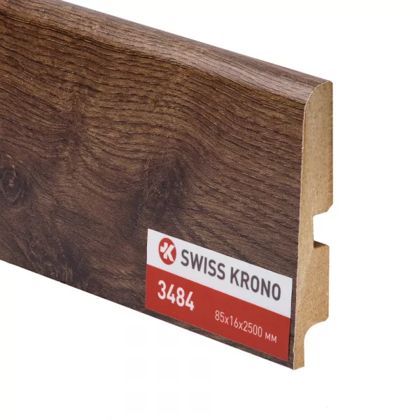 Плинтус МДФ Kronopol 85х16 3484 Cayenne Walnut