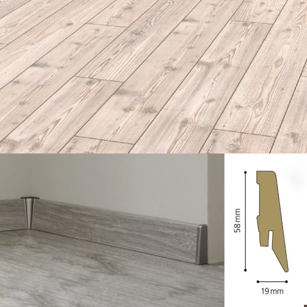 Плинтус МДФ Kronotex Ktex1 58x19 D 2967